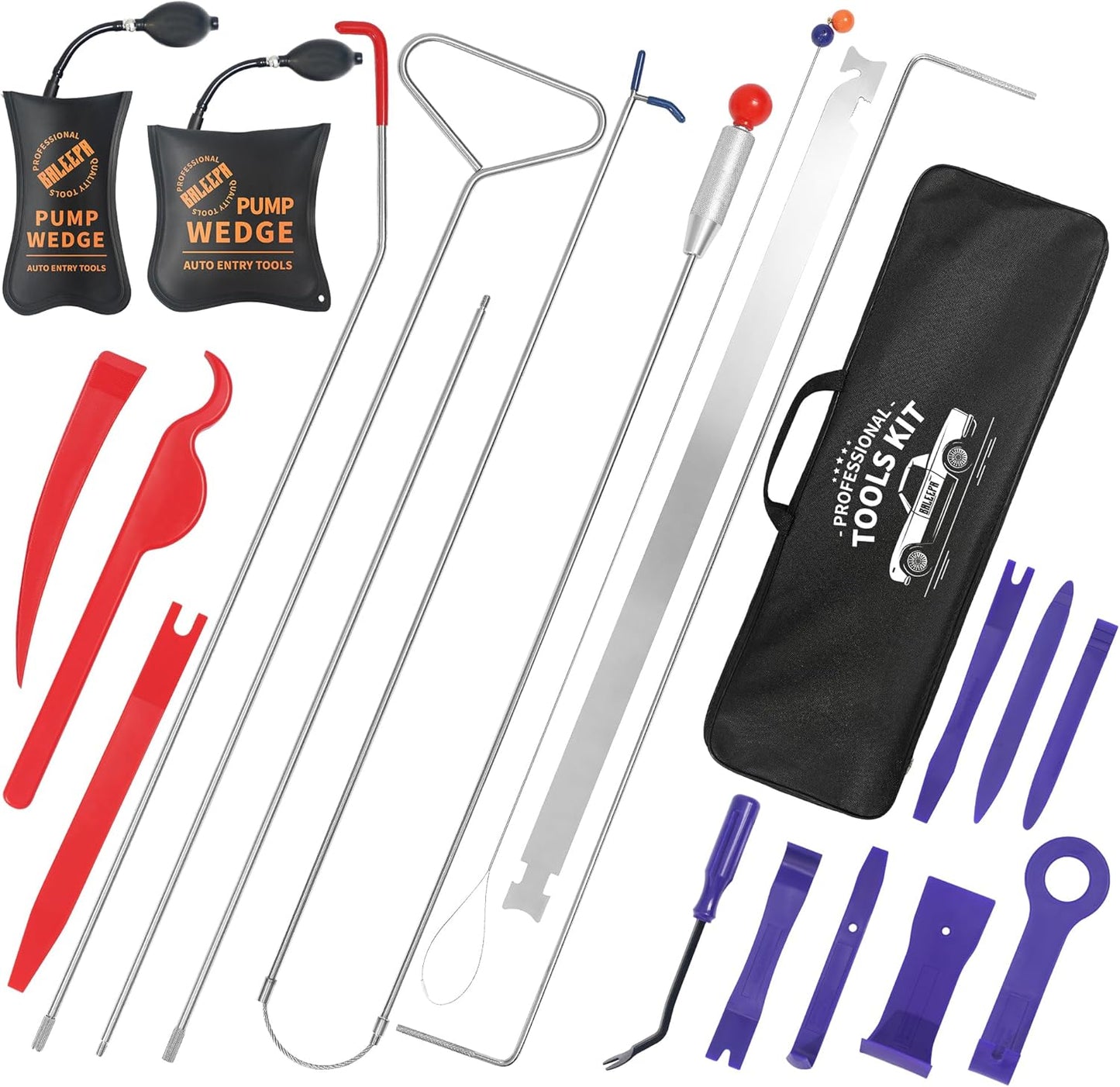 Professional Car Tool Kit 20 PCS for Emergency Situations