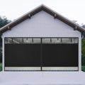 Privacy Garage Door Screen Blackout for 2 Car Garage - Magnetic 16x7