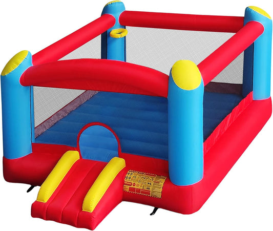 Funormous Enormous Giant Bounce House for Kids with Hoops