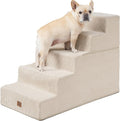 Dog Stairs for High Bed 25ft H 5-Step Extra Wide Pet Steps - Stable