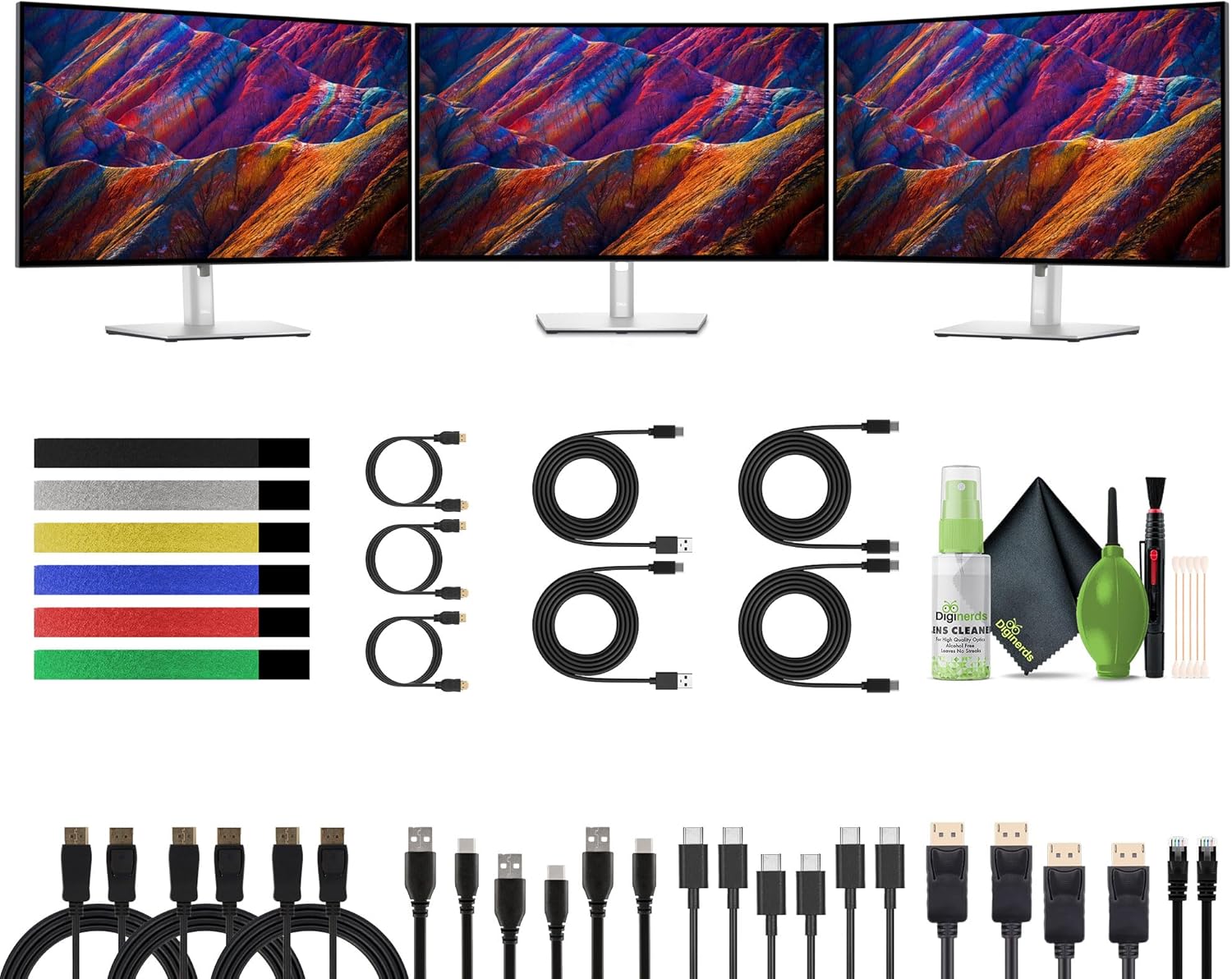 Dell 27 4K HDR IPS Monitor: Vibrant Display & USB C Hub