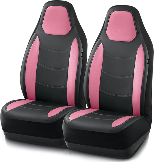 Road Comforts Leather Car Seat Covers - Universal Fit for Most Cars