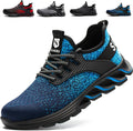 Steel Toe Sneakers for Men Women - Lightweight Slip Resistant Work fit