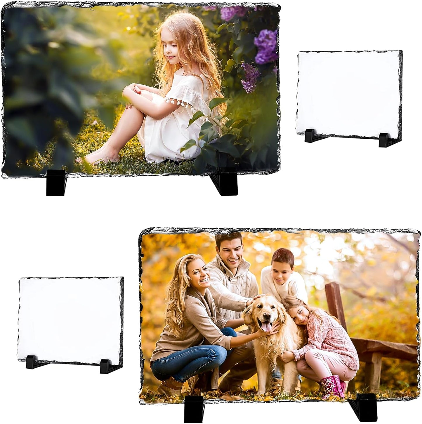 Sublimation Slate Blanks 11.5 x 7.5 Inch for Custom Gifts