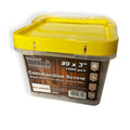 #9 x 3 in Multipurpose Framing Screws - 1000pcs Box, Torx Bit Included