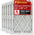 Filtrete 20x25x1 AC Furnace Air Filter MERV 11 - 6-Pack