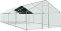 Spacious Walk-in Chicken Run with Waterproof Roof | Lyromix