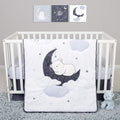 Bearly Dreaming 4-Piece Baby Crib Bedding Set for Nursery