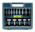 INTOO Hex Shank Forstner Bit Set 16 pcs - Clean Flat-Bottom Holes