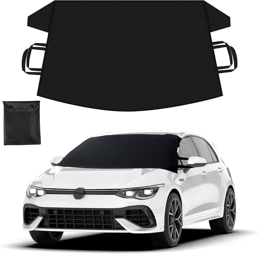EcoNour Windshield Cover for Ice and Snow - Durable Protection