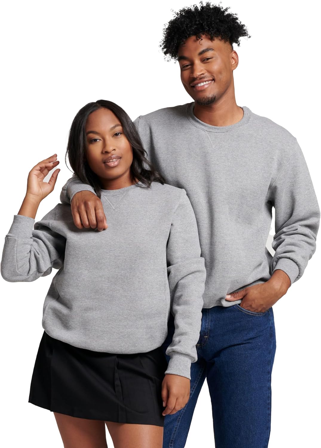 Moisture-Wicking Fleece Sweatshirt, Relaxed Fit, S-4X