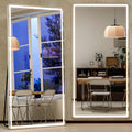 Full Length LED Mirror 26x68 in with Lights - Dimmable Touch Control