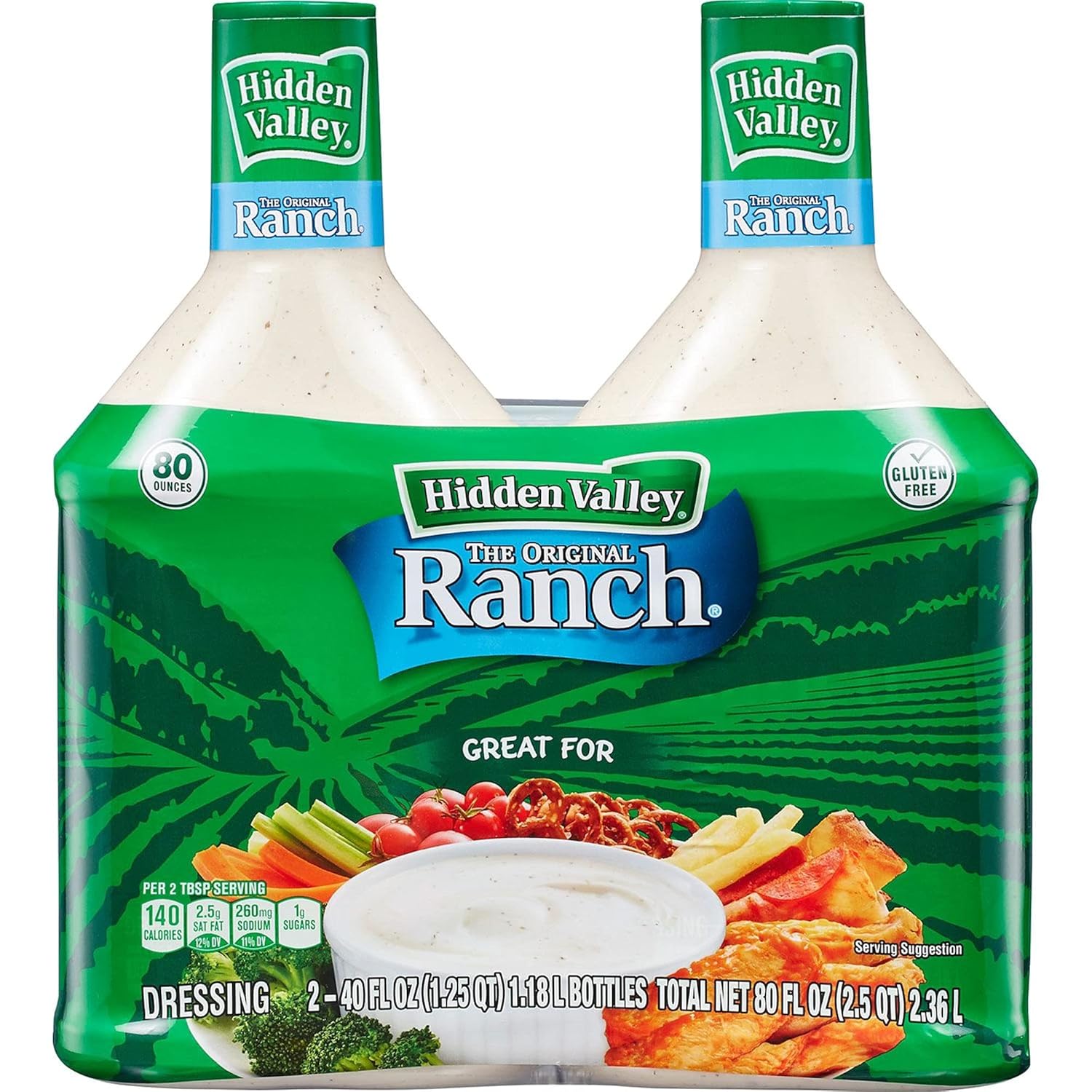 Hidden Valley Original Ranch Salad Dressing & Topping, Gluten-Free