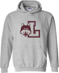 UGP Campus Apparel NCAA Primary Logo Hoodie - Comfortable (Style 11Z7)