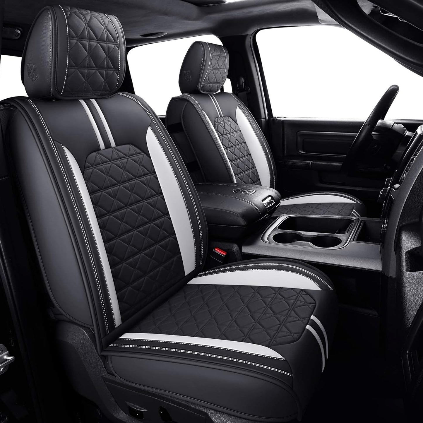 YIERTAI Dodge RAM Seat Covers for 2009-2025 1500HD and More