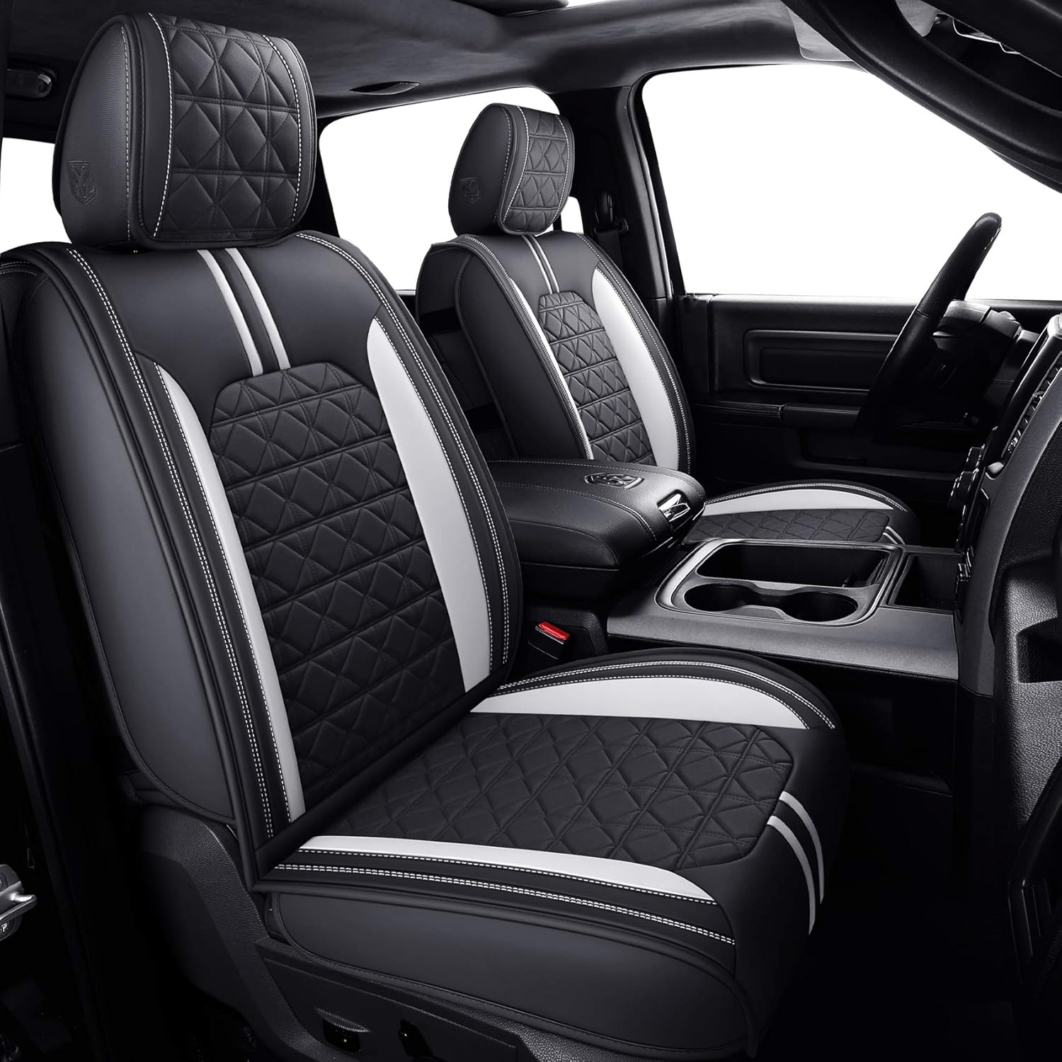YIERTAI Dodge RAM Seat Covers for 2009-2025 1500HD and More