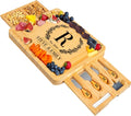Personalized Charcuterie Board - Custom Bamboo Engraved Cheese Board