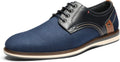 Men's Dress Oxford Casual Business Shoes - Comfortable PU Upper
