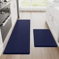 StepRite Kitchen Mats 2PCS Cushioned Anti-Fatigue Rug Set