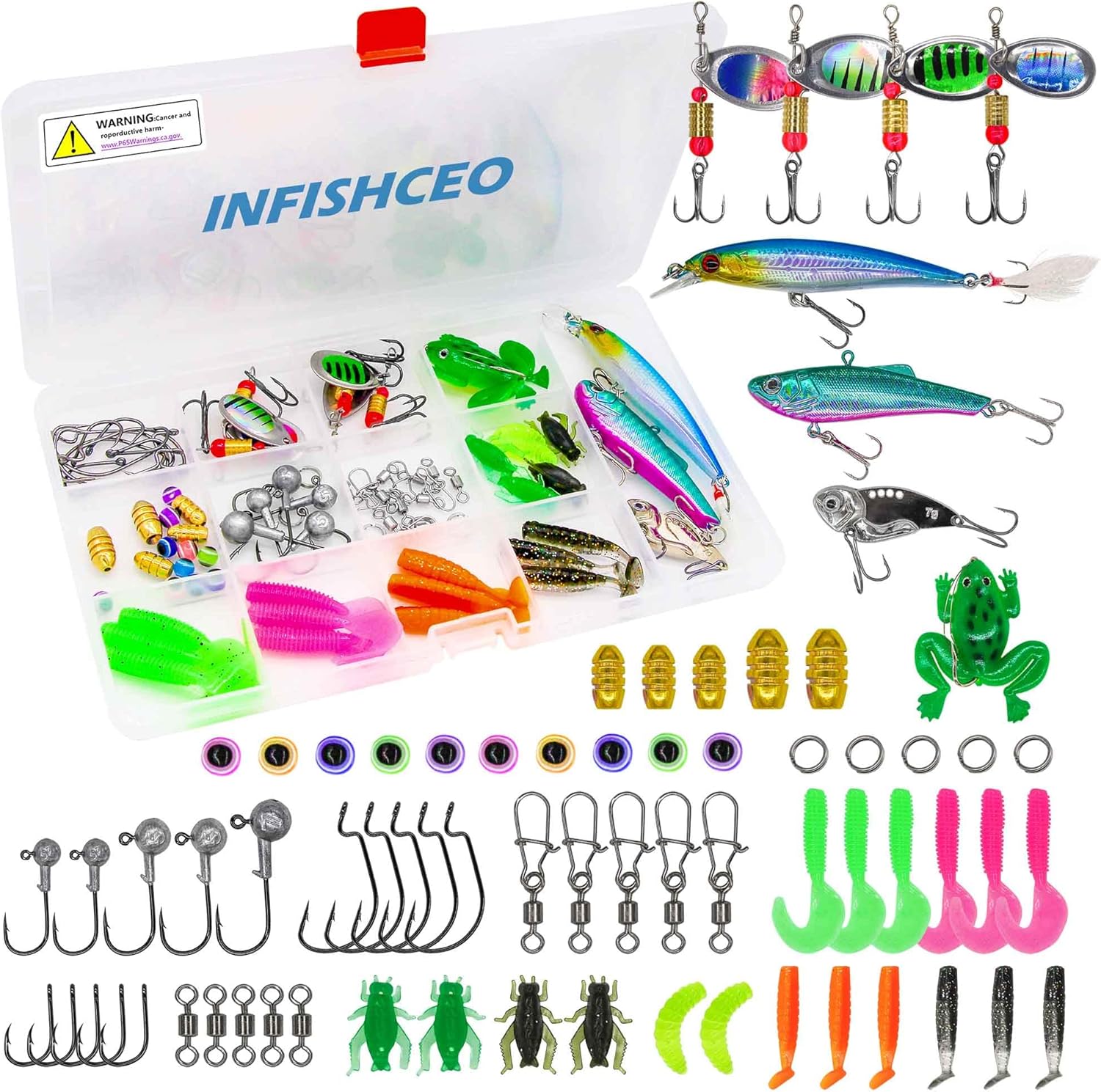 InFISHCEO Ultimate Fishing Lure Set - Catch More Bass!