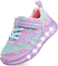 Toddler Light Up Shoes with Breathable Mesh - Kids LED Sneakers