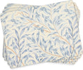 Pimpernel Willow Bough Blue Placemats Set of 4 - Soft Botanical Table