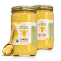 Spring Sunrise Grass Fed Organic Ghee - Rich Flavor, High Smoke Point