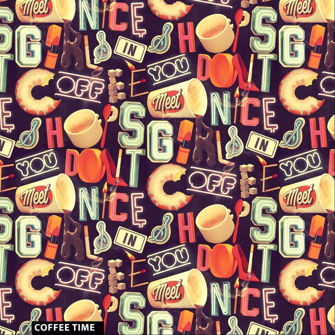 100% Combed Cotton Printed Quilting Fabric for All Your Needs
