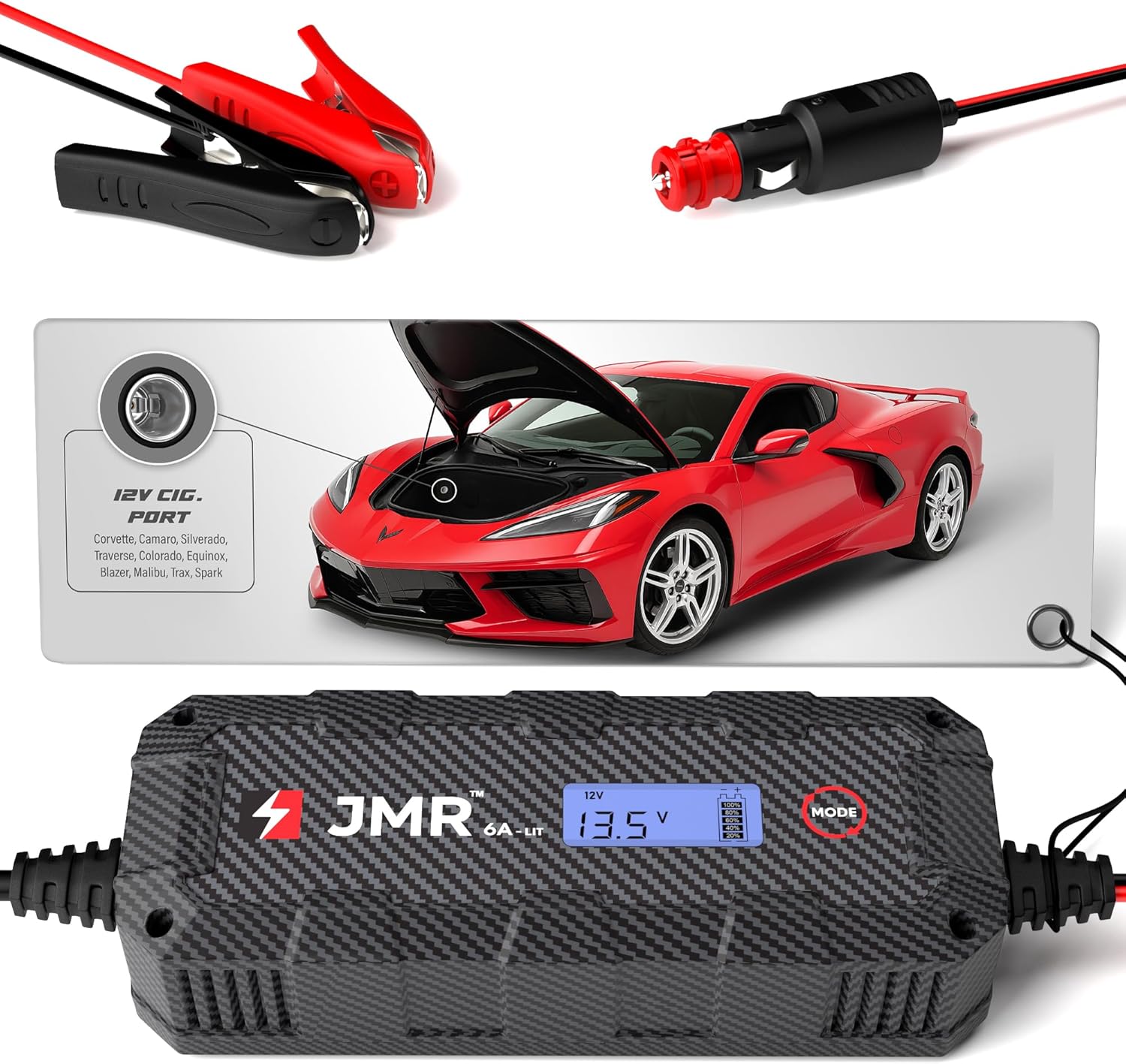 JMR Battery Charger for Chevrolet Models - Advanced Trickle Charger