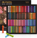 Paul Rubens Oil Pastels 72 Floral Colors - Creamy, Blendable Set