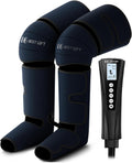 Air Compression Leg Massager with Heat - Full Leg Relief