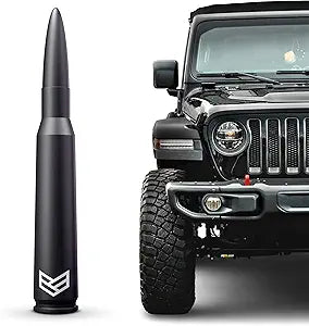 RONIN FACTORY 50 Cal Bullet Antenna for Jeep Wrangler Gladiator