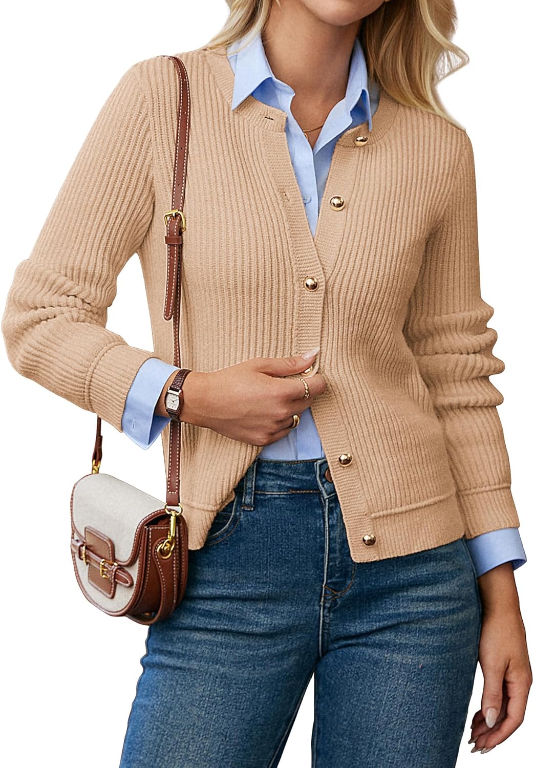 Knit Cardigan Sweaters for Women by GRACE KARIN - Stylish Layering