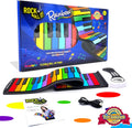 Rainbow Roll-Up Piano for Kids - Play Anywhere!