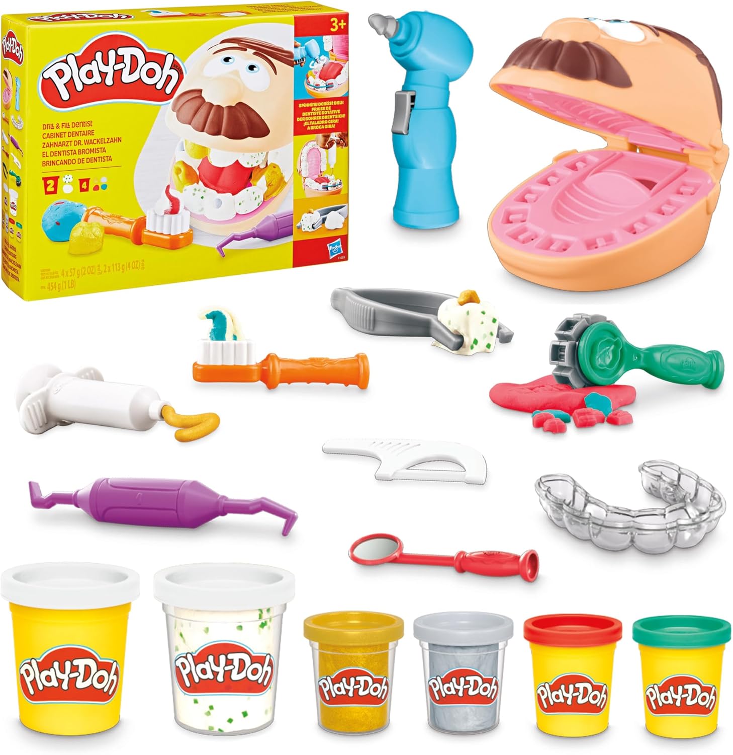 Play-Doh Dentist Toy Set - Create Perfect Smiles!