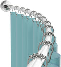 Curved Shower Curtain Rod 50-72 in Tension Rod - Adds Space