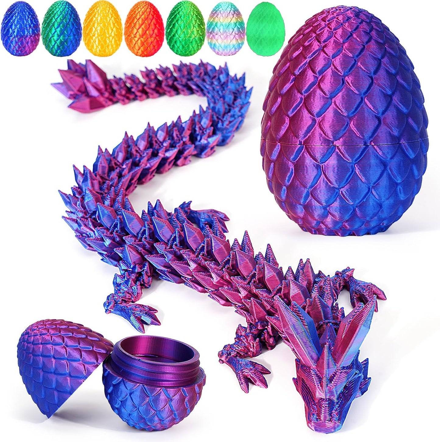 Crystal Dragon Fidget Toy: Easter Egg Surprise!