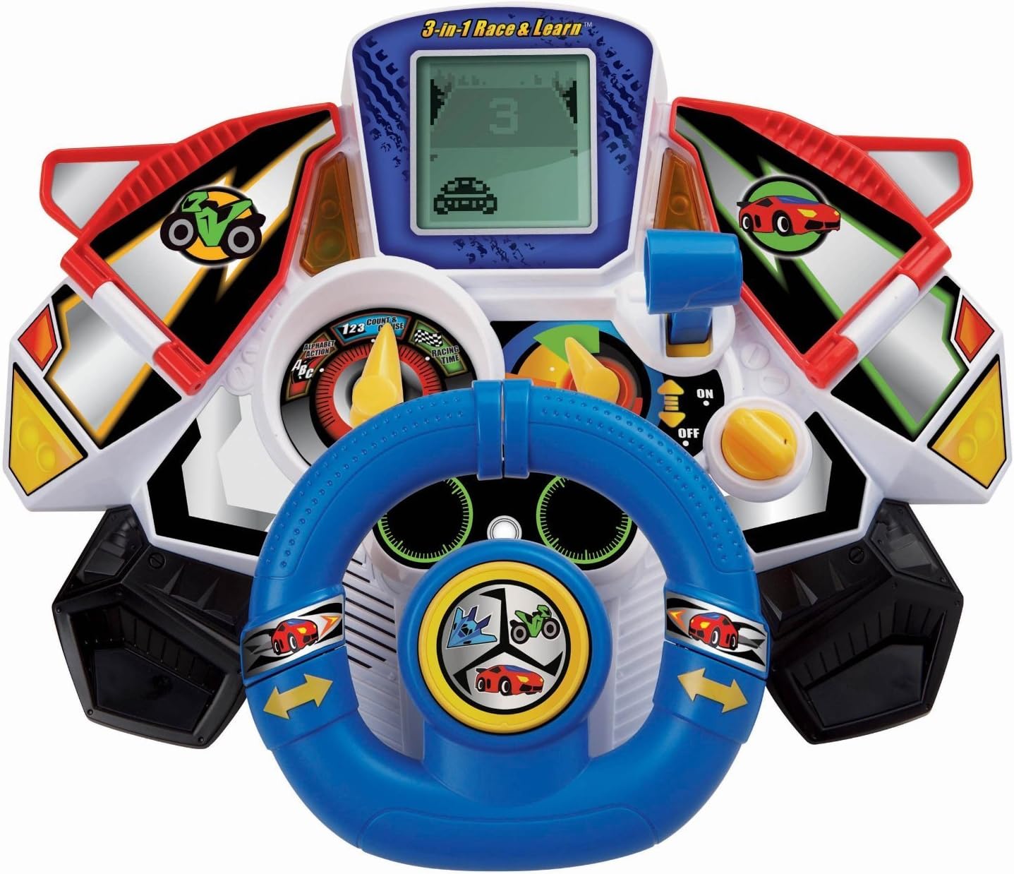 VTech 3-in-1 Race and Learn Toy for Kids with Fun Features