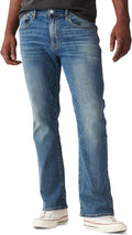 Mens Easy Rider Bootcut Jean - Mid-Rise Straight Fit 32in