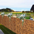 Natural Reed Fence for Outdoor Privacy and Aesthetic Appeal