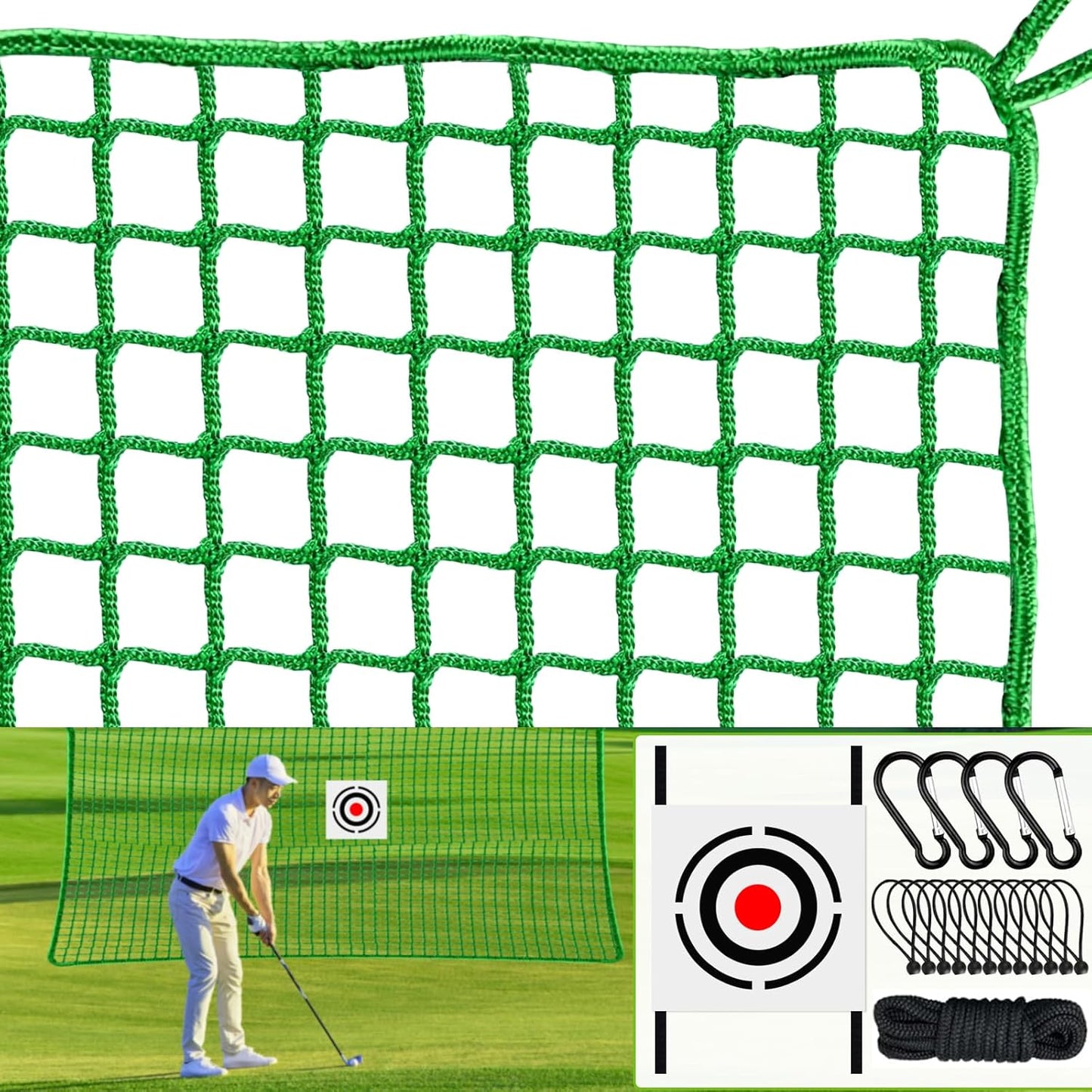 Ultimate Golf Practice Net - Improve Your Swing Anywhere!