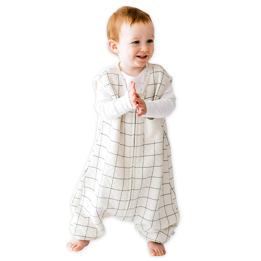 Tealbee Dreamsuit Toddler Sleep Sack with Feet for Summer Comfort