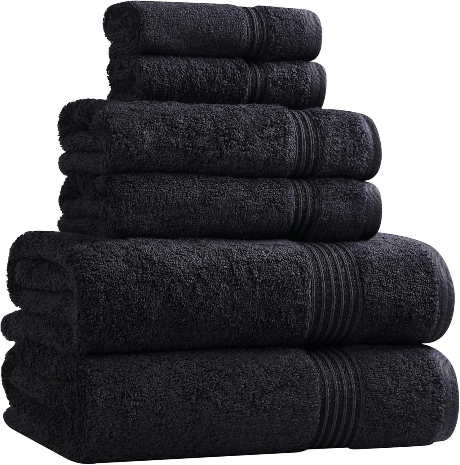 Superior Egyptian Cotton 6-Piece Towel Set for Luxurious Comfort