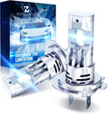 H7 Bulbs 600% Brightness 6500K Bright White - Compact Plug and Play