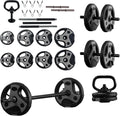 US Weight Weight Set for Home Gym - Adjustable Barbell & Dumbbells