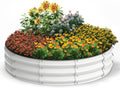 Galvanized Raised Garden Bed 4x4x1 ft - Durable Metal Planter