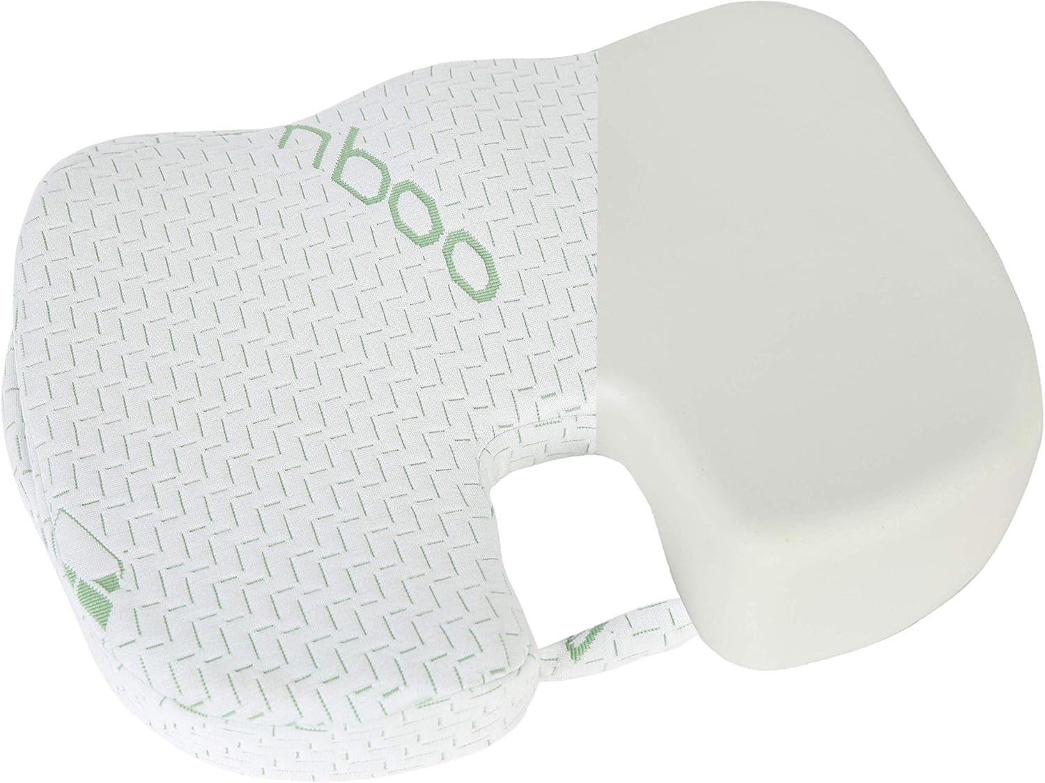 Memory Foam Bamboo Seat Cushion - Pain Relief & Comfort