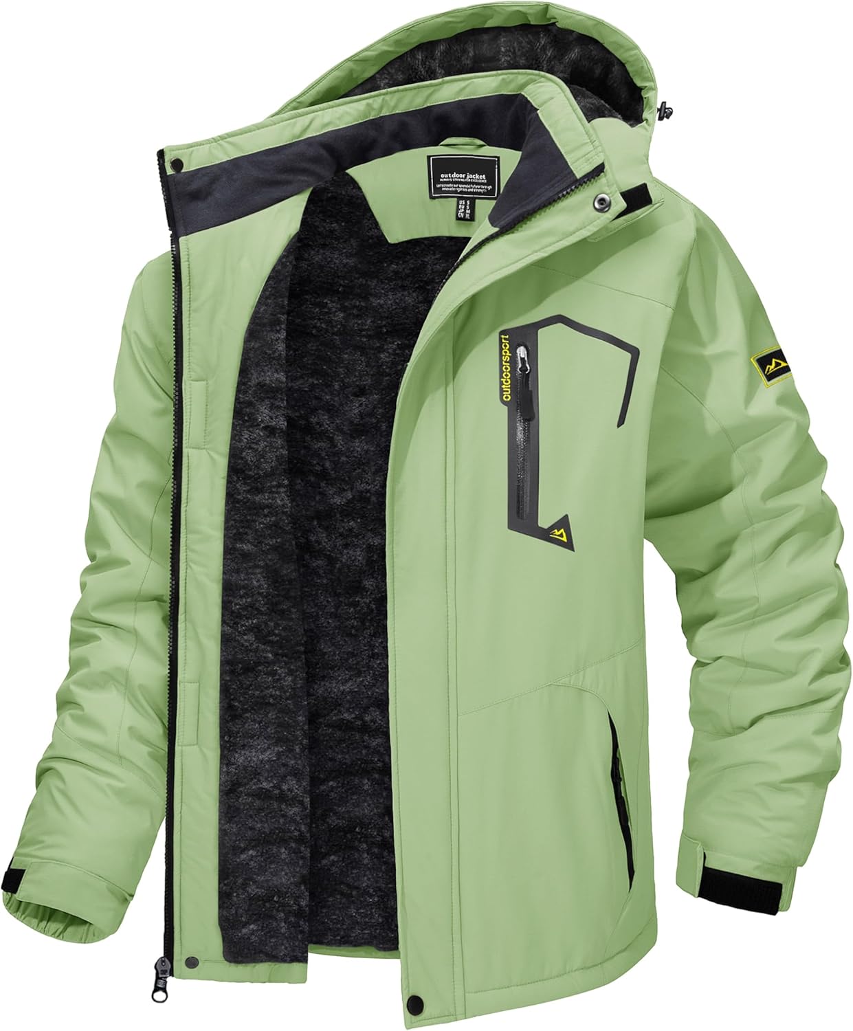 TACVASEN Men's Winter Skiing Jackets for Outdoor Sports Enthusiasts