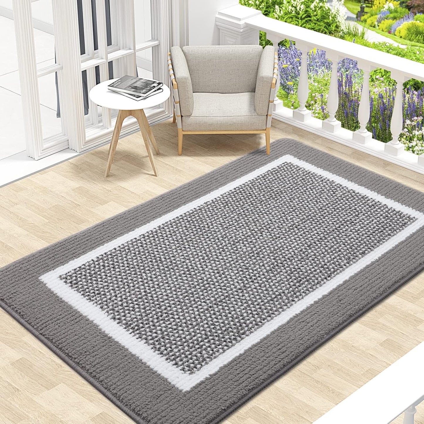 Colorxy Indoor Door Mat - Non-Slip Absorbent Entrance Mat