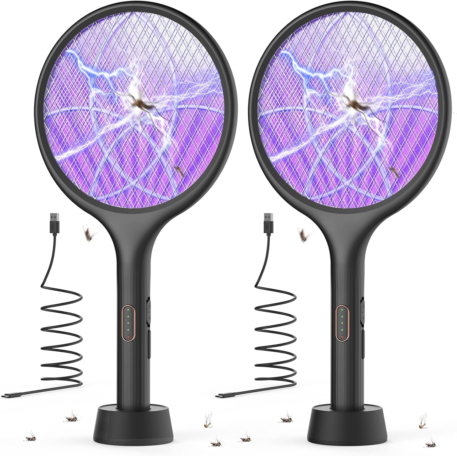 YISSVIC Electric Fly Swatter 4000V Bug Zapper for Home Use